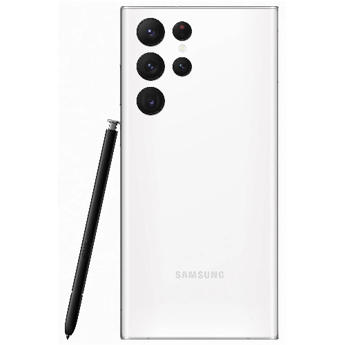 Смартфон Samsung Galaxy S22 Ultra 12/128 ГБ, белый